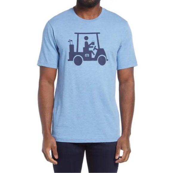 Travis Mathew Other - Travis Mathew Short Sleeve T Shirt Men's Size Small MAPES Golf Cart Beer